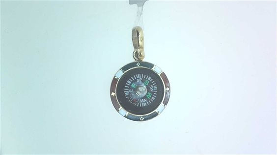 Anhänger Arcadia Herr Mare in Gelbgold BUSSOLA SMA S N/S 4.40 G - BUSSOLA SMA S N/S 4.40 G